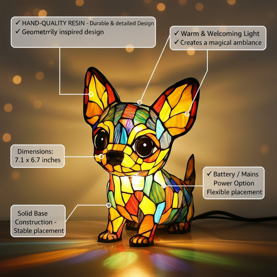 可愛的吉娃娃吊墜