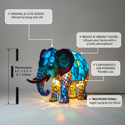 諾亞迷人的大象