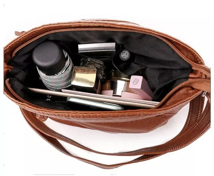 西蒙娜 | 皮革肩背包